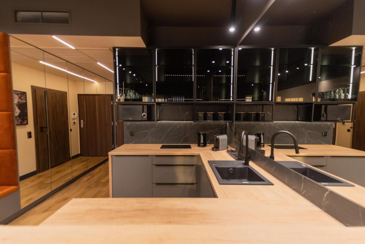 Hanza Tower Lux Sauna&Pool Stettin Exterior foto